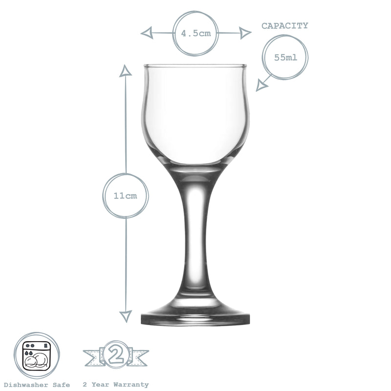 LAV Nevakar Liqueur Glass - 55ml