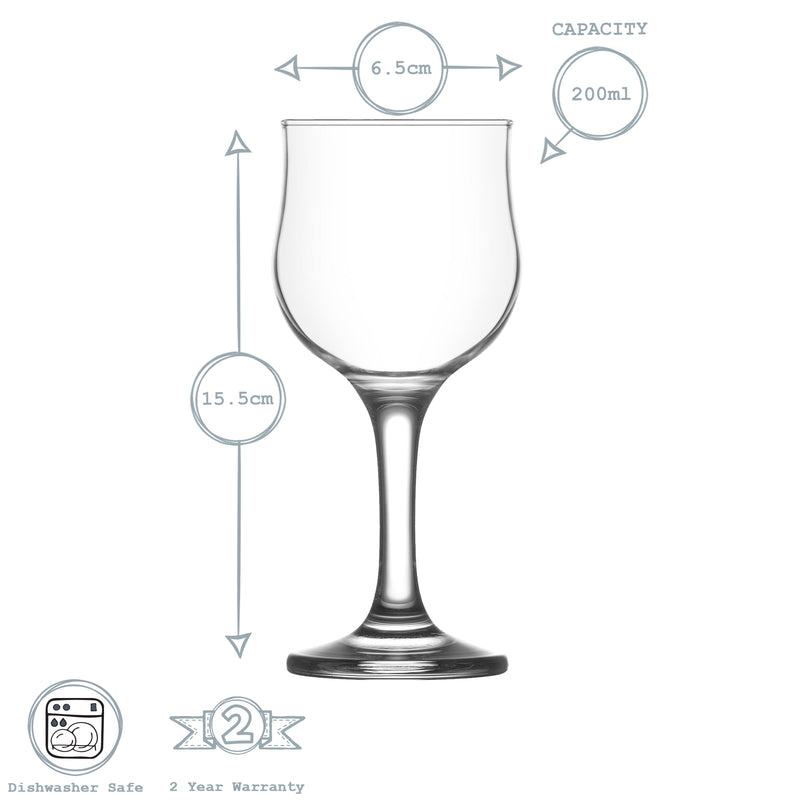 LAV Nevakar White Wine Glass - 200ml