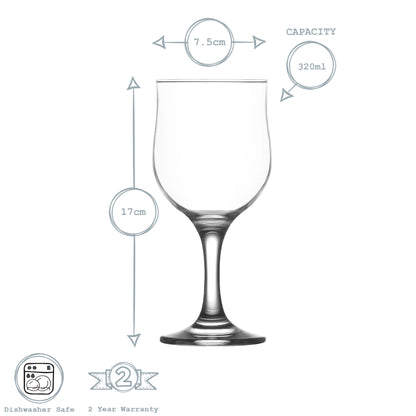Nevakar Red Wine Glass - 320ml