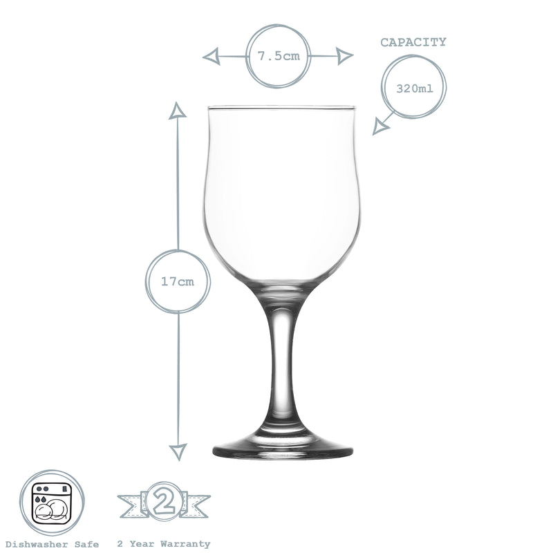 LAV Nevakar Red Wine Glass - 320ml