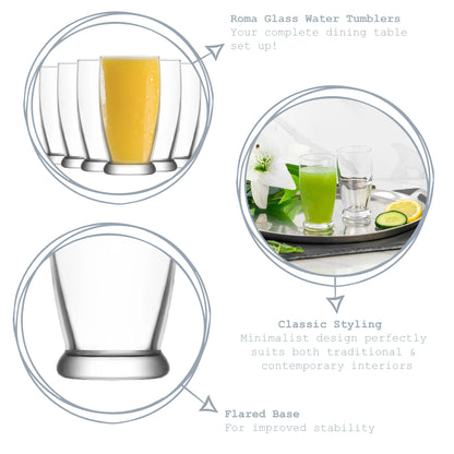 Roma Water Tumbler - 140ml