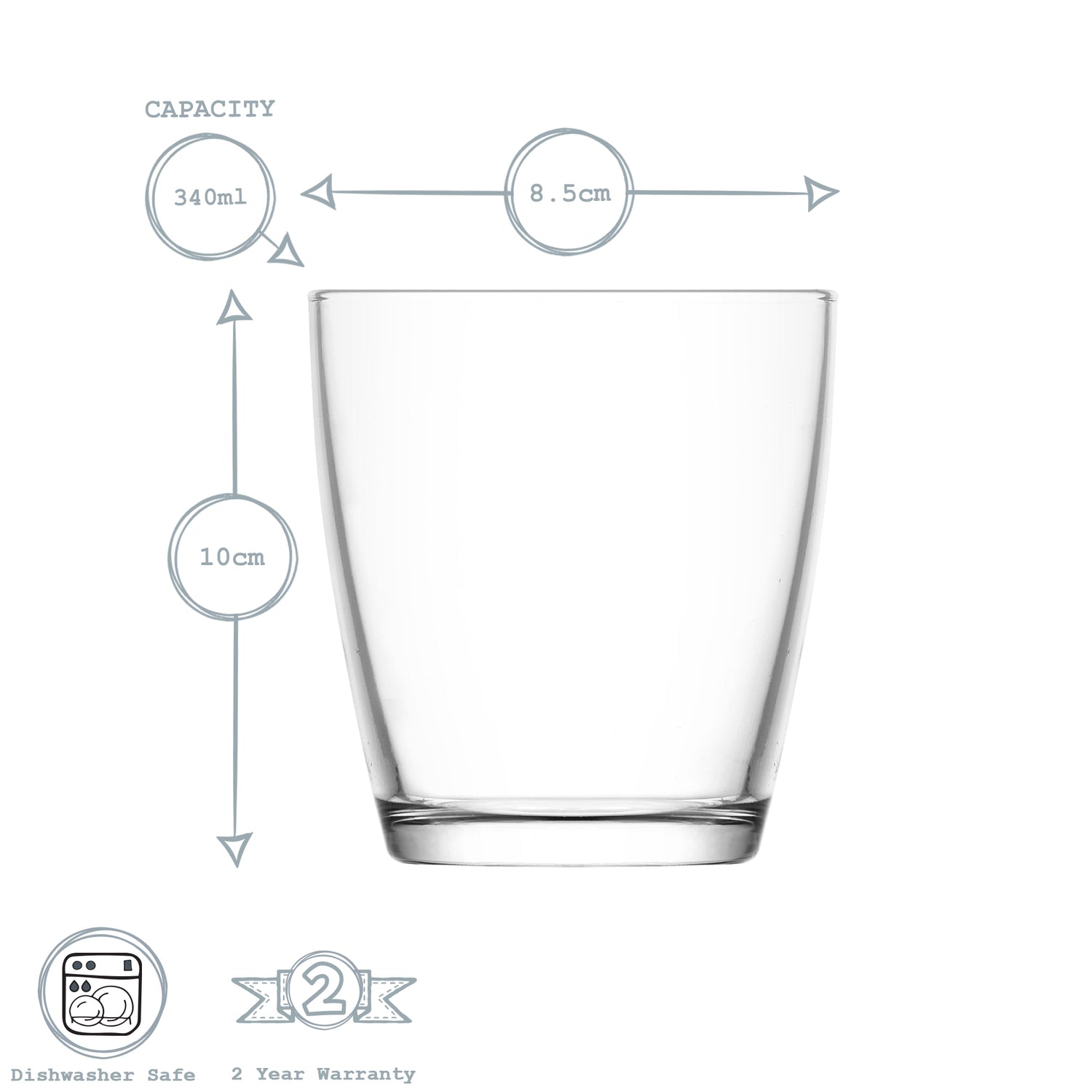 Vega Water Tumbler - 340ml