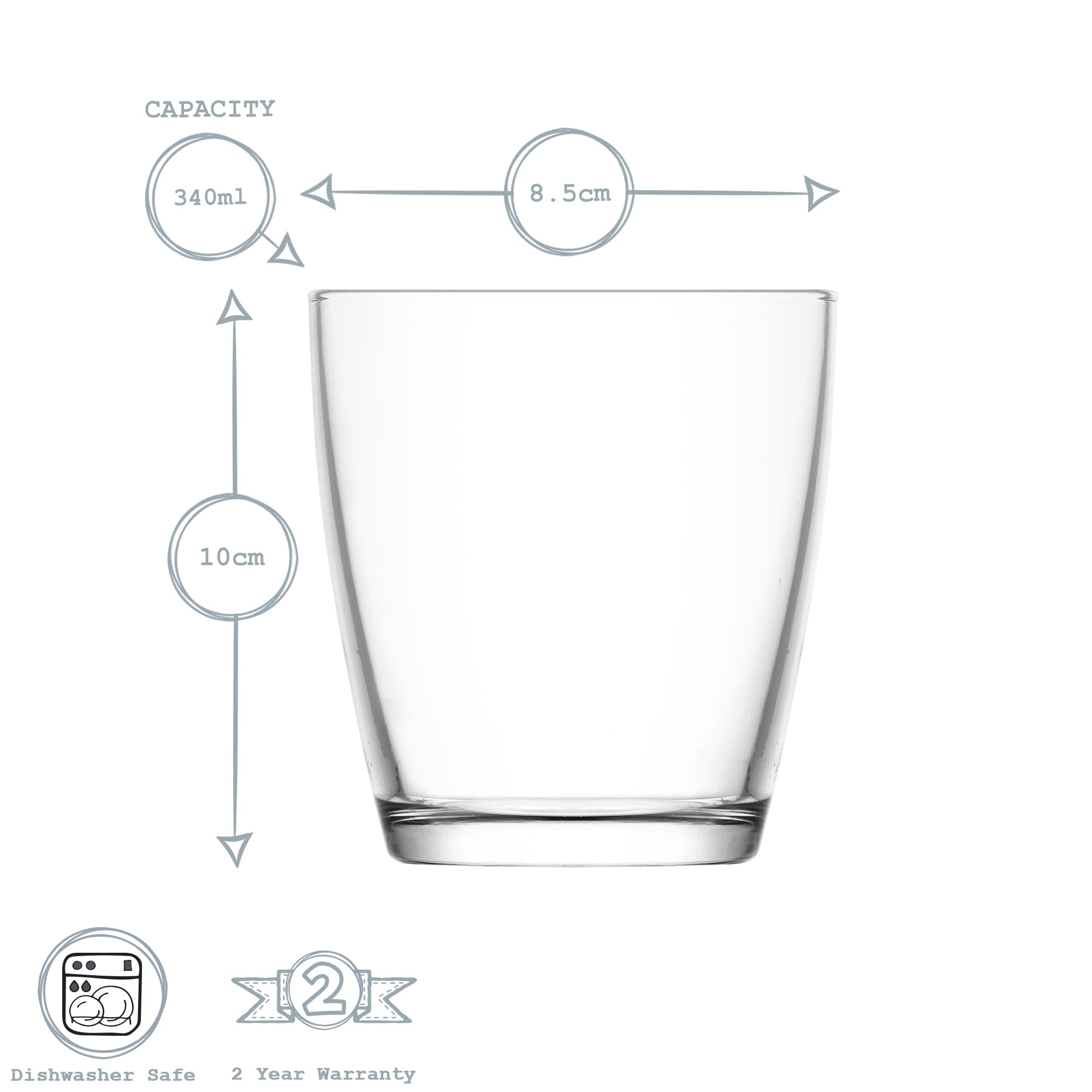Vega Water Tumbler - 340ml