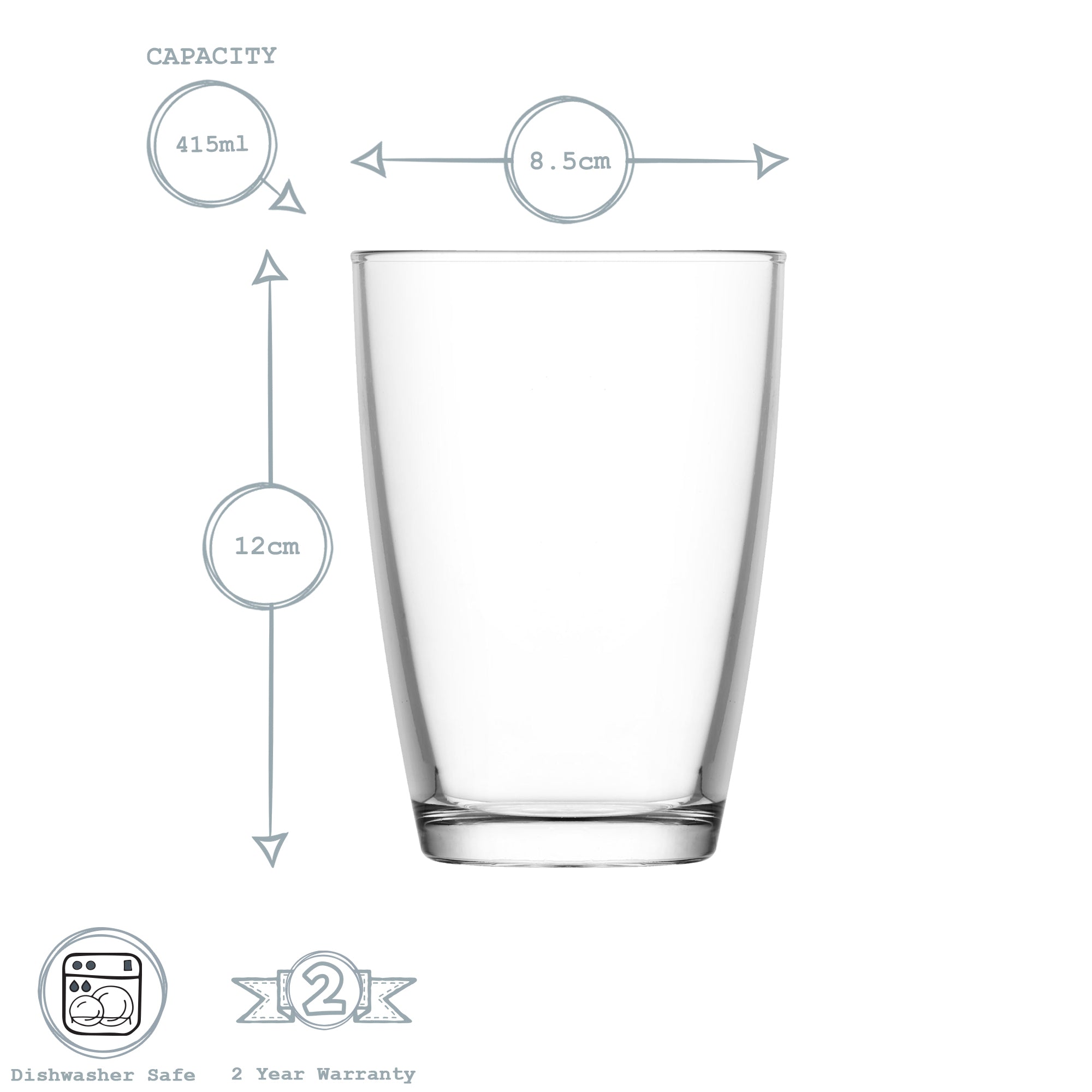 Vega Highball Glass - 415ml