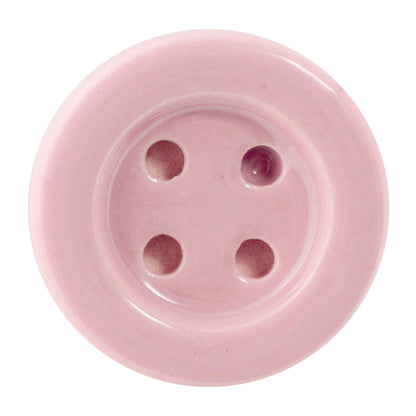 Nicola Spring Ceramic Drawer Knob - Button - Pink