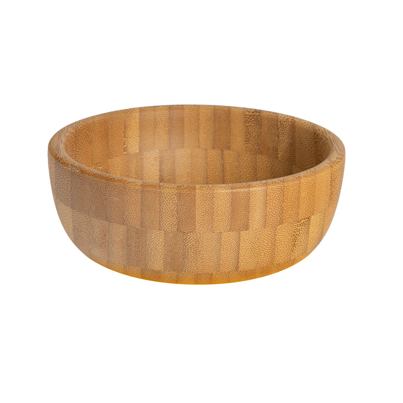 Tiny Dining Kids Bamboo Suction Bowl - 14cm - Brown