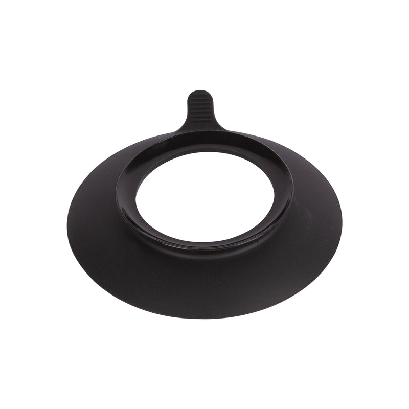 Tiny Dining Kids Bamboo Plate Suction Cup - Black