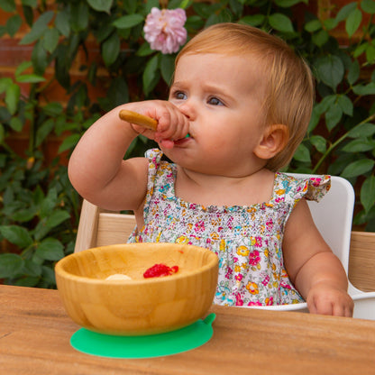 Bamboo Kids Suction Bowl - Black