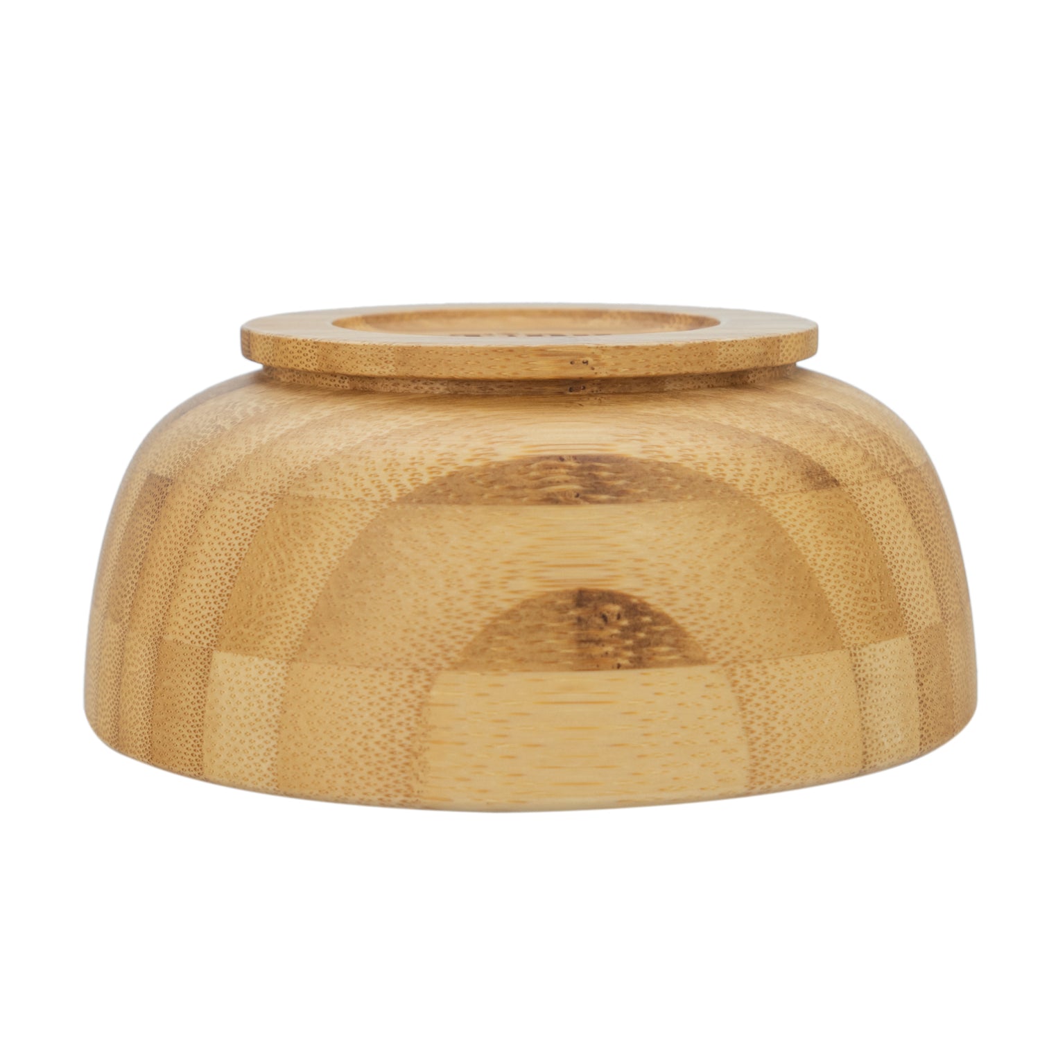 Kids Bamboo Suction Bowl - 14cm - Brown
