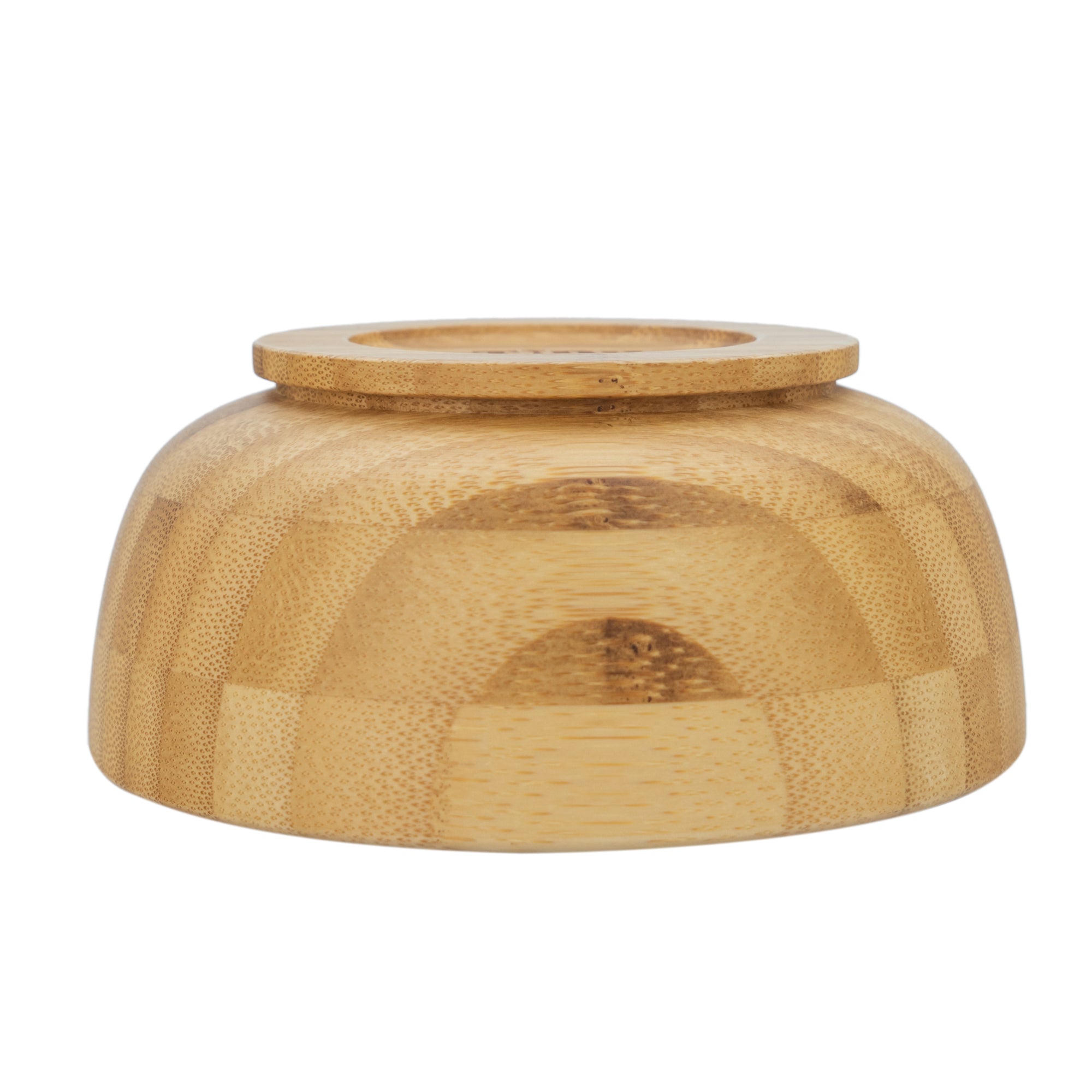 Kids Bamboo Suction Bowl - 14cm - Brown
