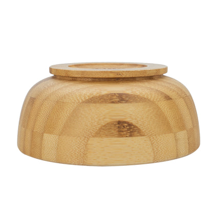 Kids Bamboo Suction Bowl - 14cm - Brown
