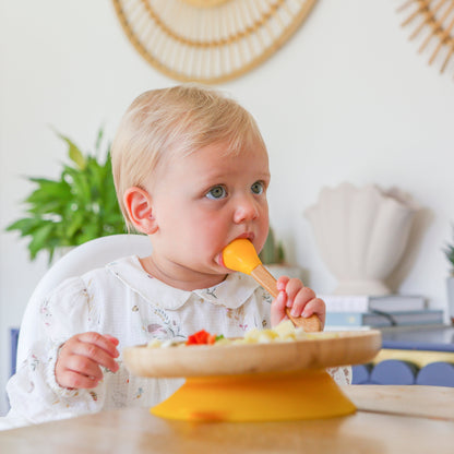 Bamboo Kids Spoon - Yellow