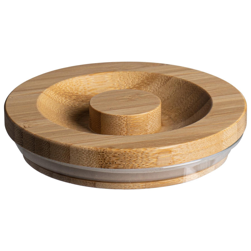 Argon Tableware Airtight Wooden Storage Jar Lid