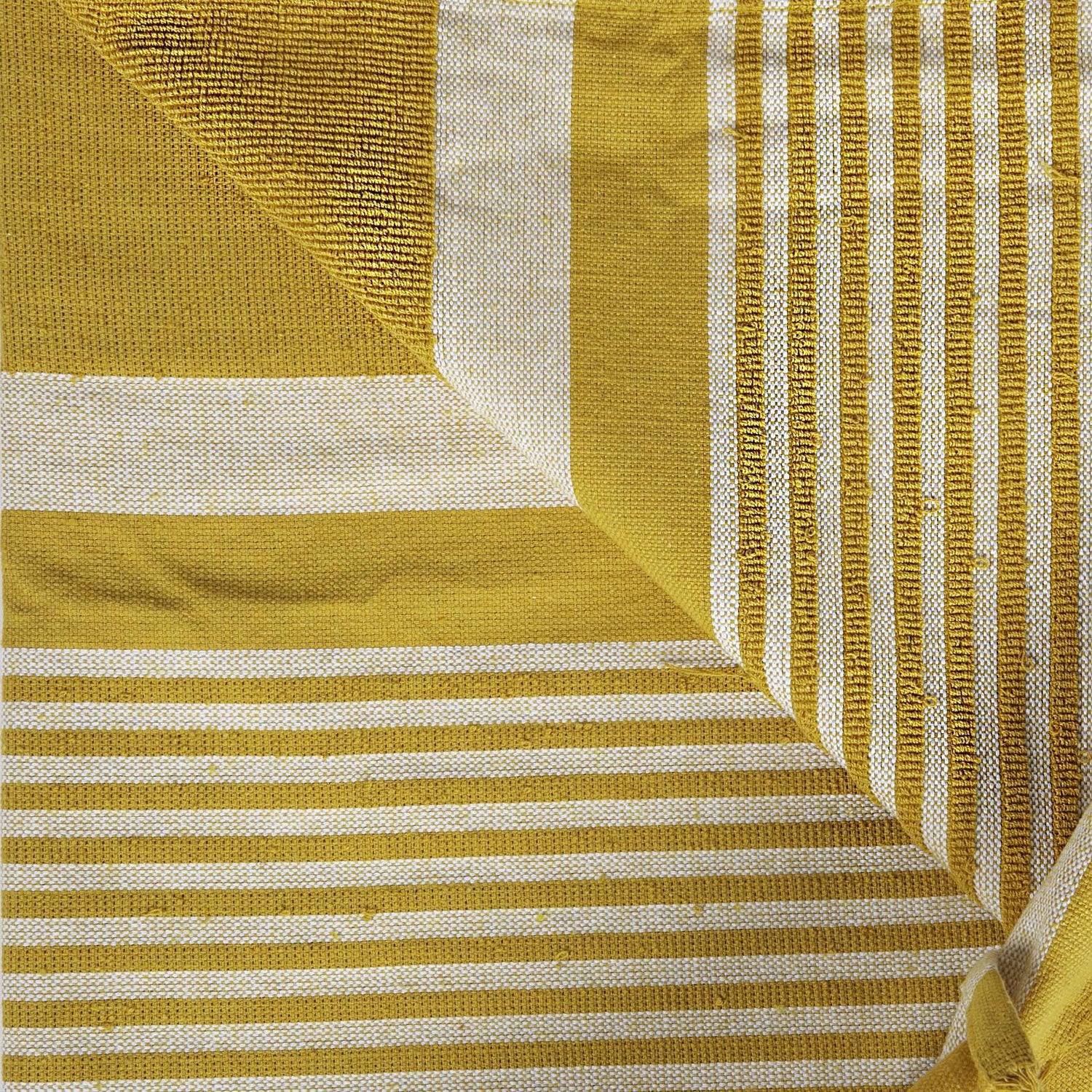 Deluxe Turkish Beach Towel - Yellow