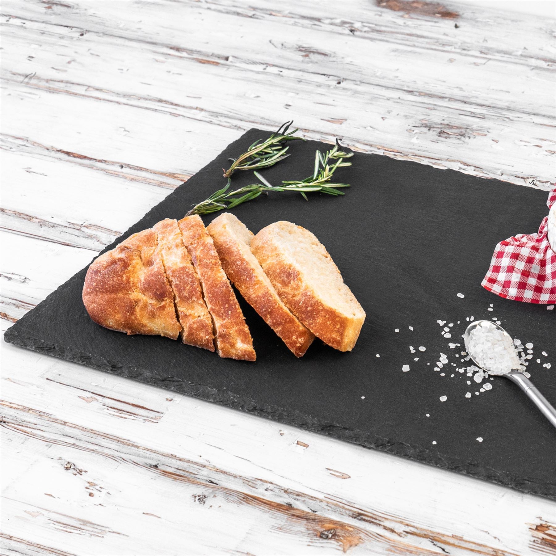 Rectangular Slate Serving Platter - 40 x 30cm