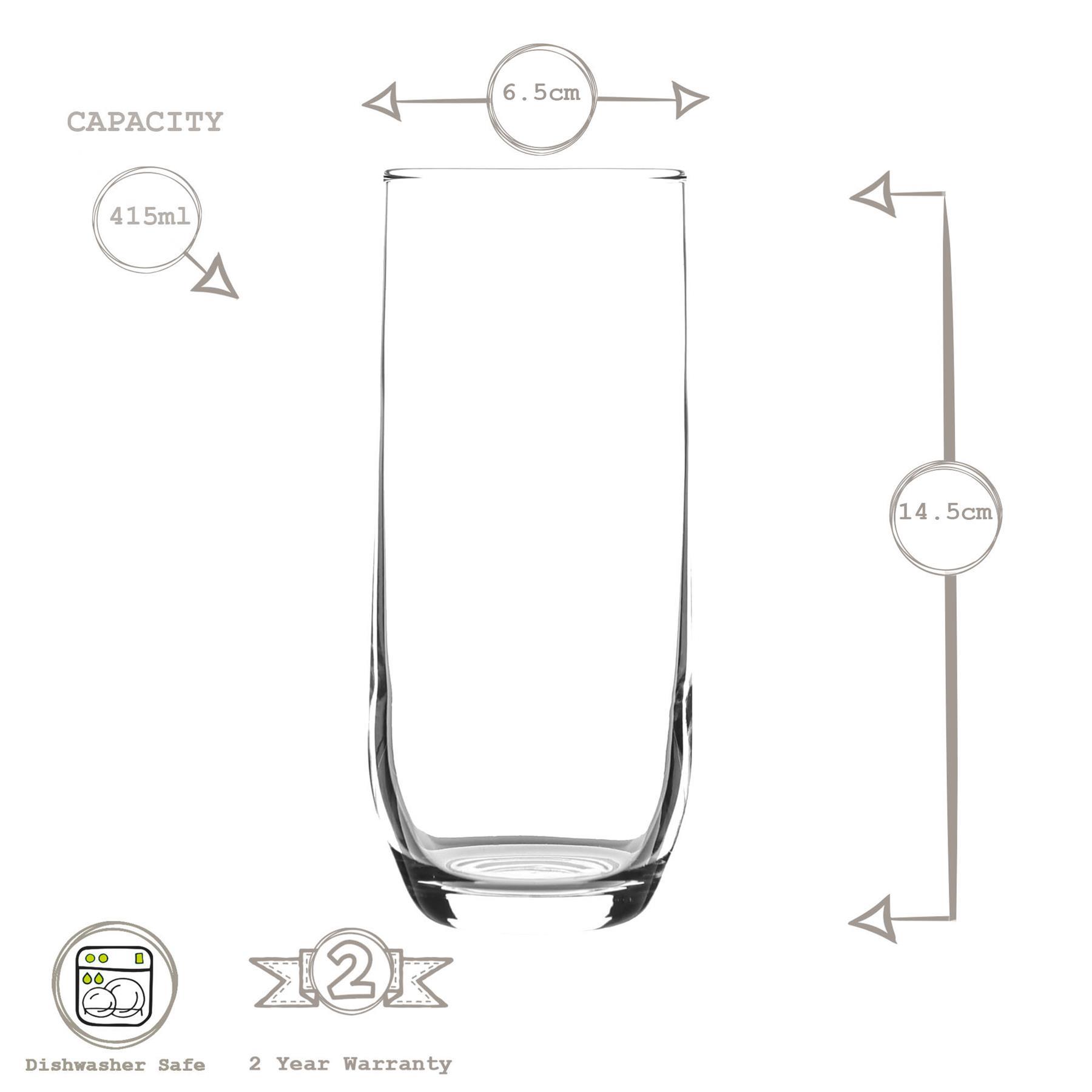 Sude Highball Glass - 415ml