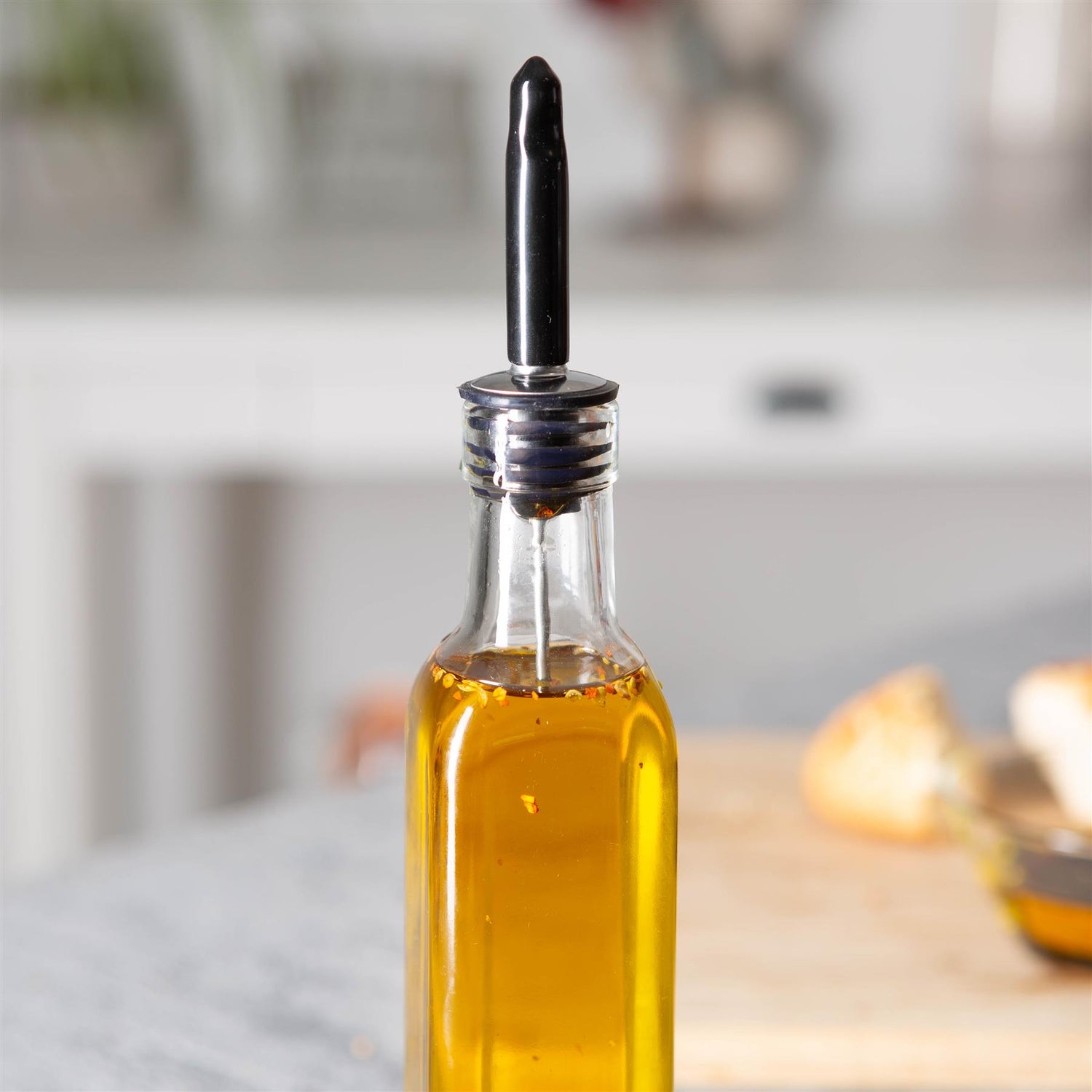Olive Oil Pourer Bottle with Cork Lid - 250ml