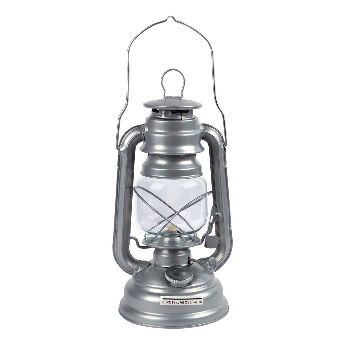25cm Metal Hurricane Lantern - By Redwood
