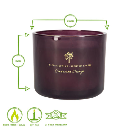 300g Cinnamon Orange Soy Wax Scented Candle