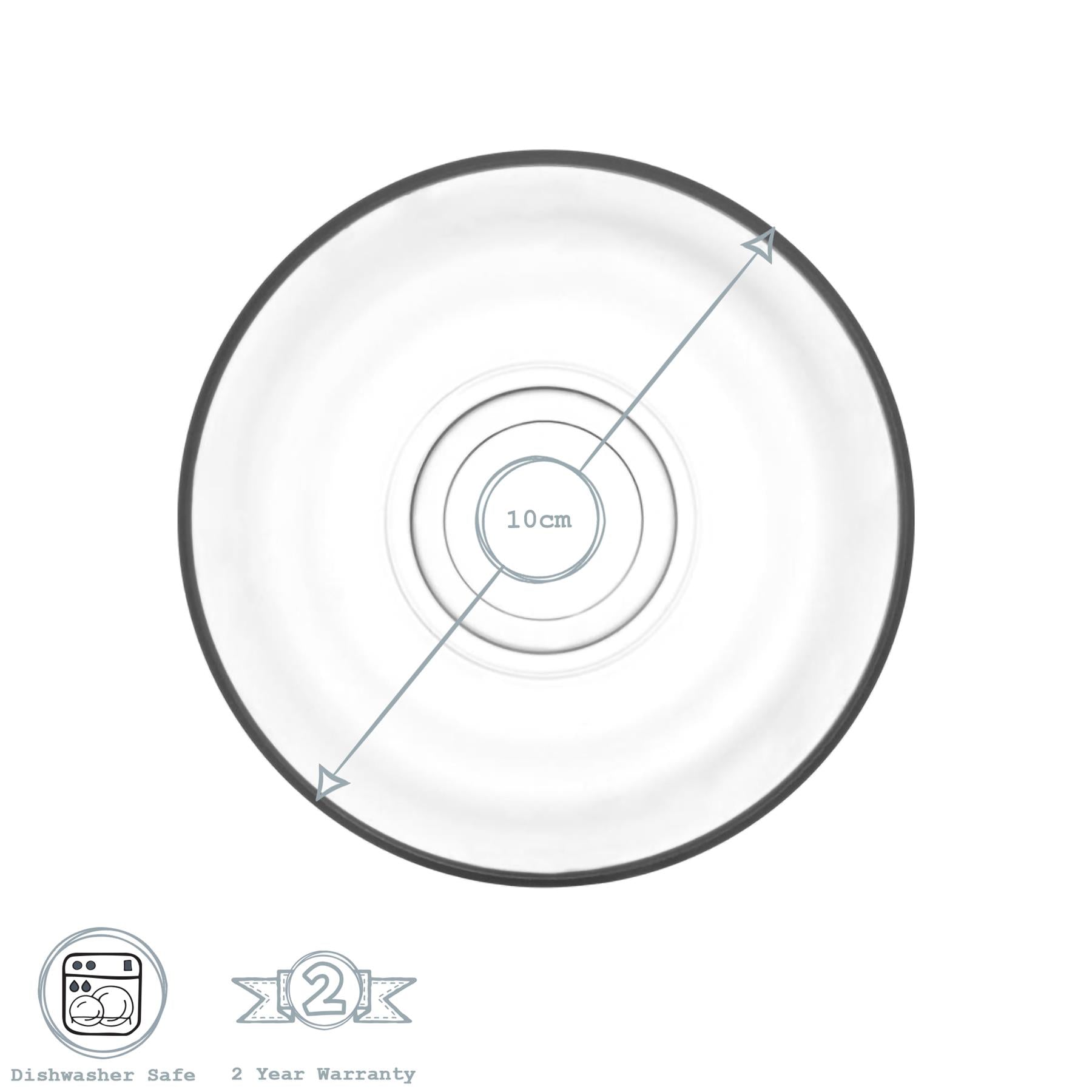 Klasik Tea Saucer - 10cm