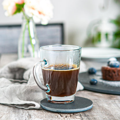 300ml Vega Glass Tea &amp; Coffee Mug