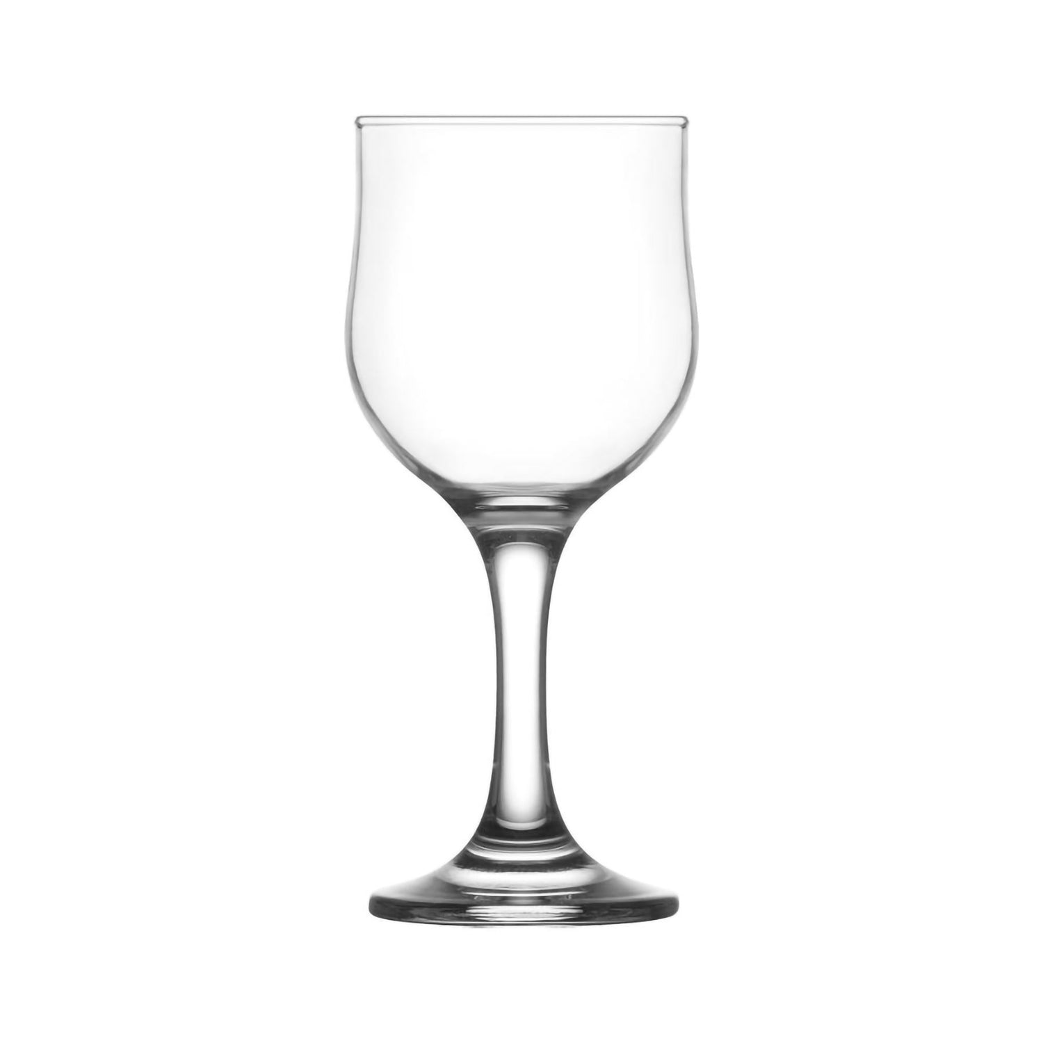 LAV Nevakar Stemmed Red Wine Tulip Glasses - 240ml