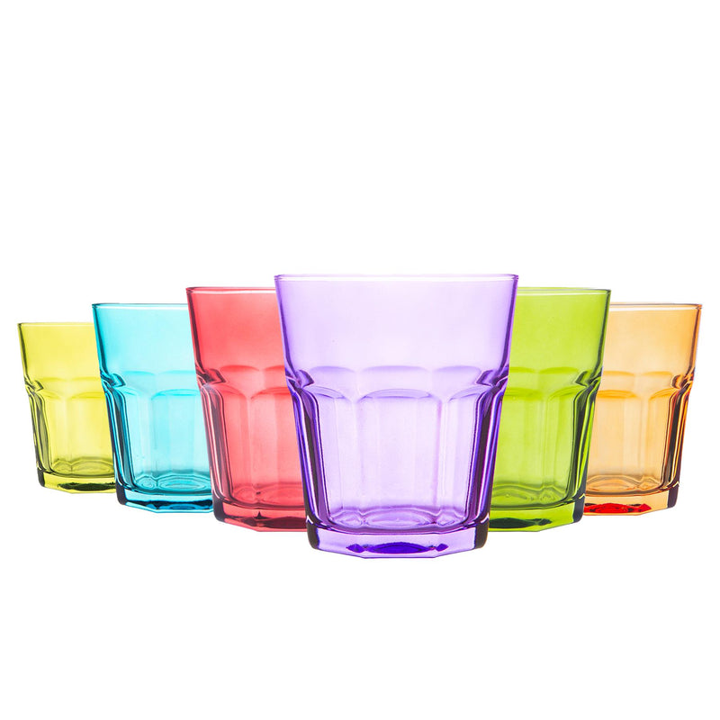 Rink Drink Coloured Water Glass - 305ml - 6 Colours
