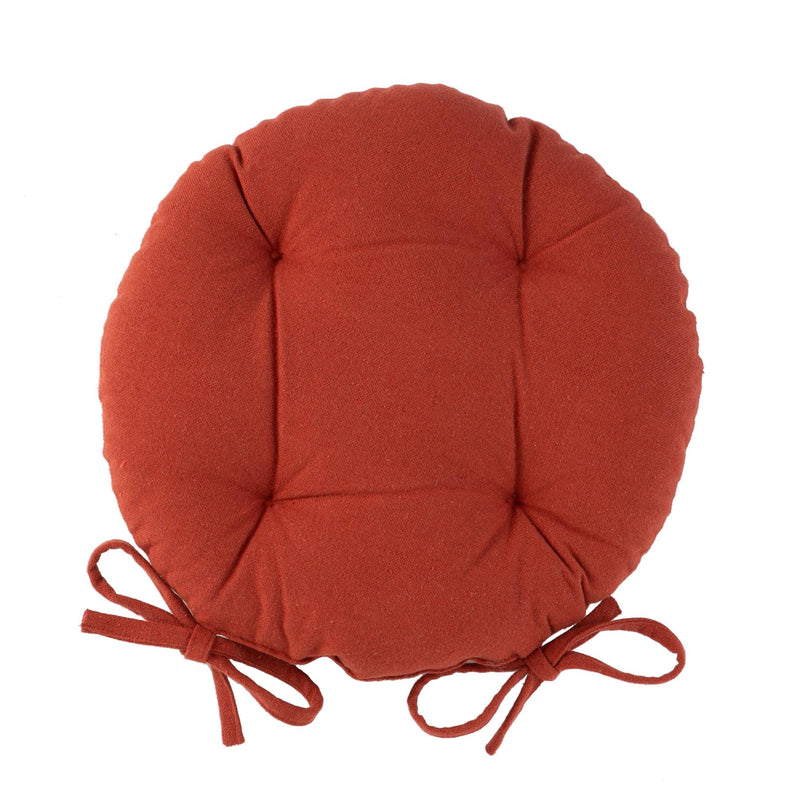 Harbour Housewares Round Dining Chair Seat Cushion - 40cm