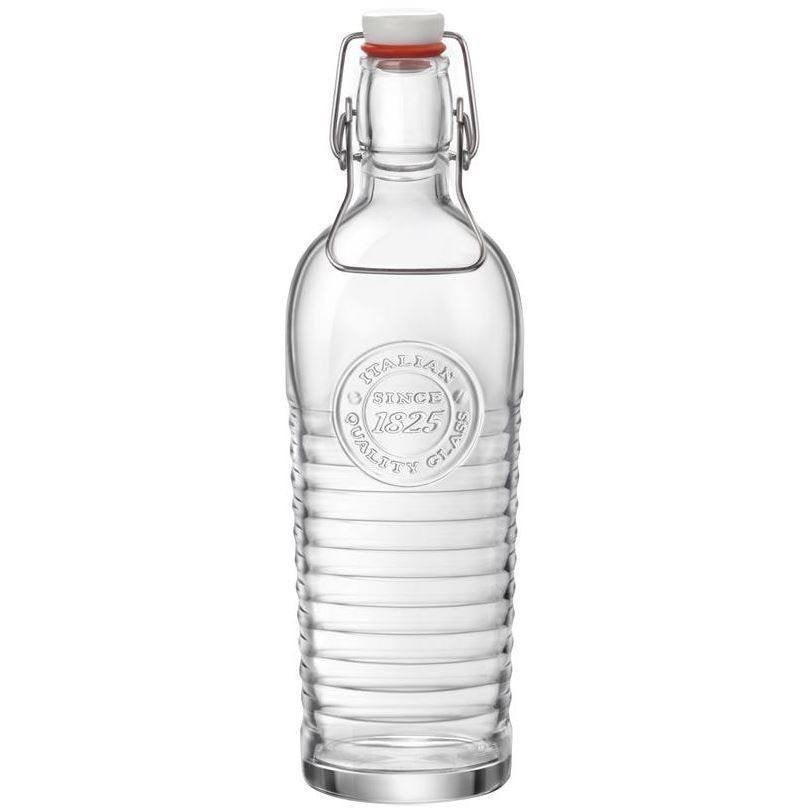Officina Bottle with Swing Top - 1.2l - Clear