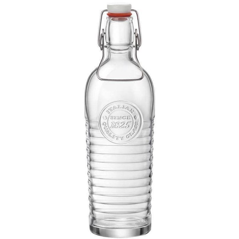 Bormioli Rocco Officina Bottle with Swing Top - 1.2l - Clear