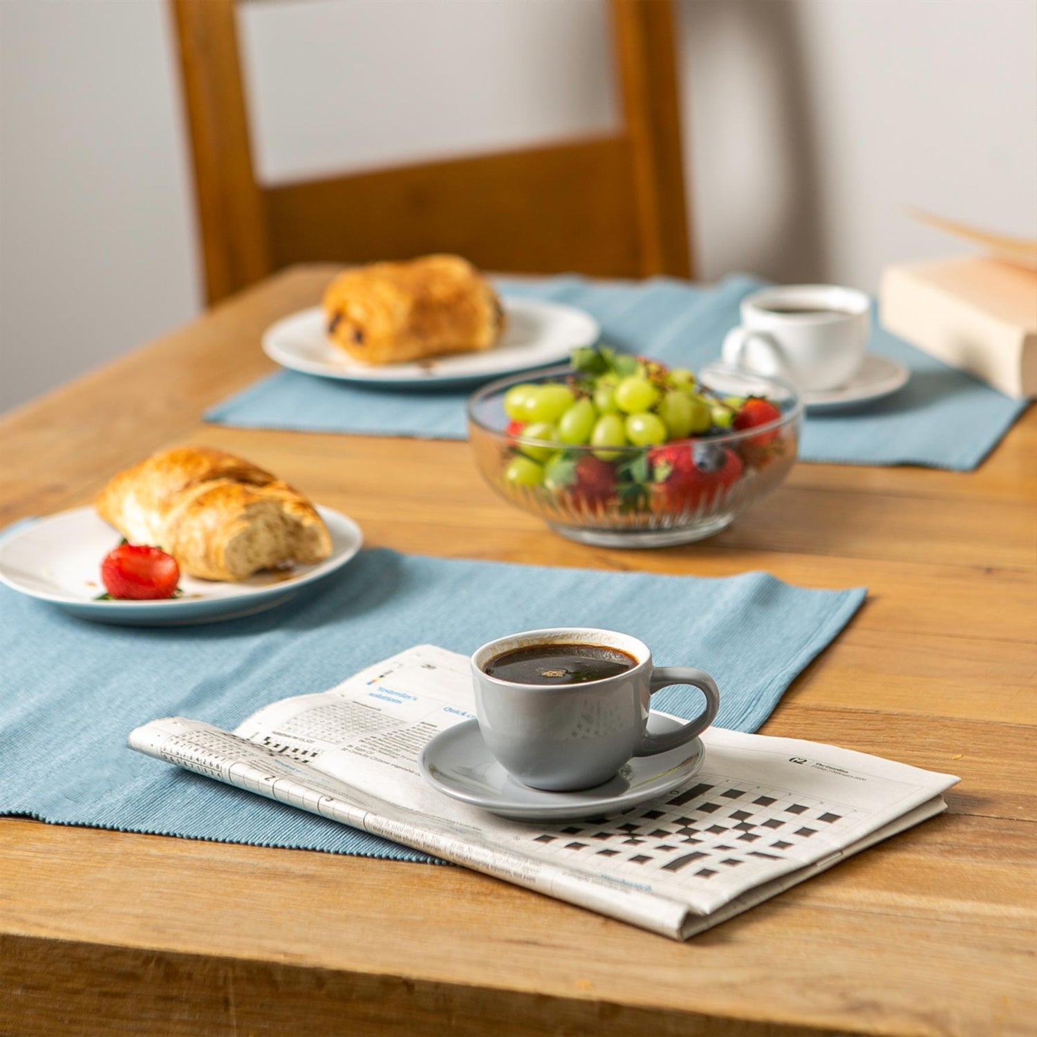 Coloured Espresso Saucer - 11.5cm - Grey