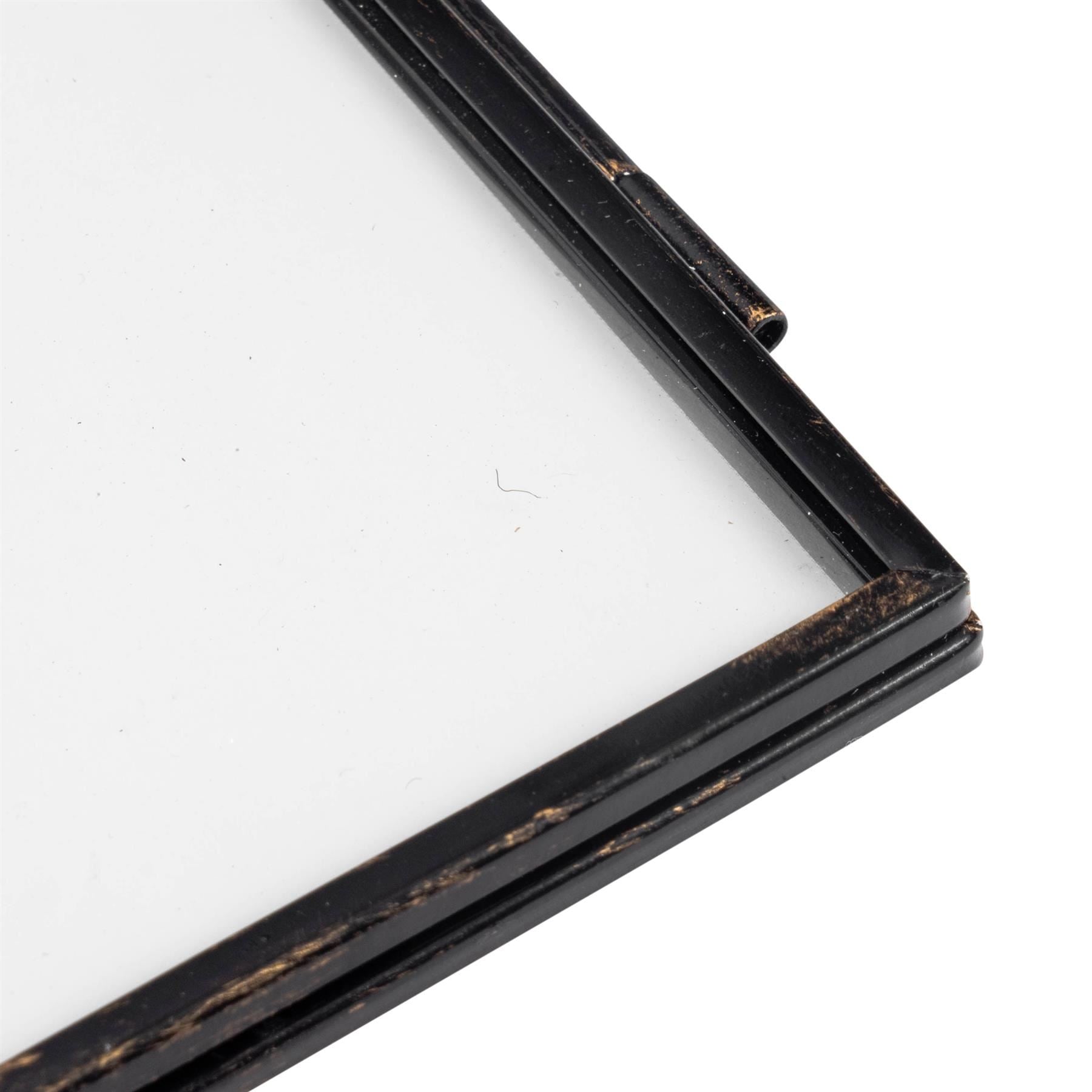4&quot; x 4&quot; Glass Hanging Photo Frame