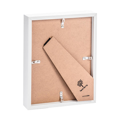 8&quot; x 10&quot; 3D Box Photo Frame - White - by Nicola Spring