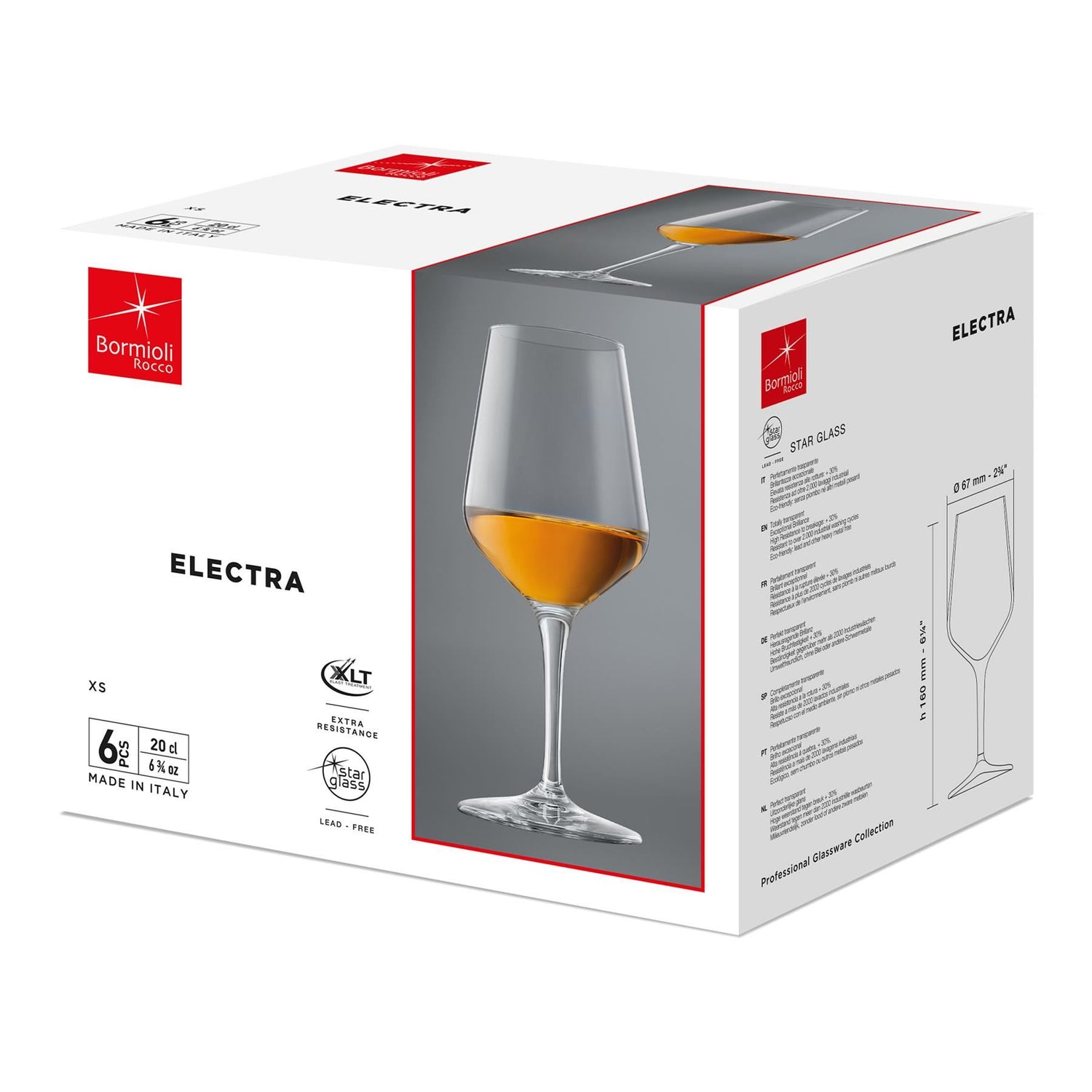 190ml Electra Liqueur Glass