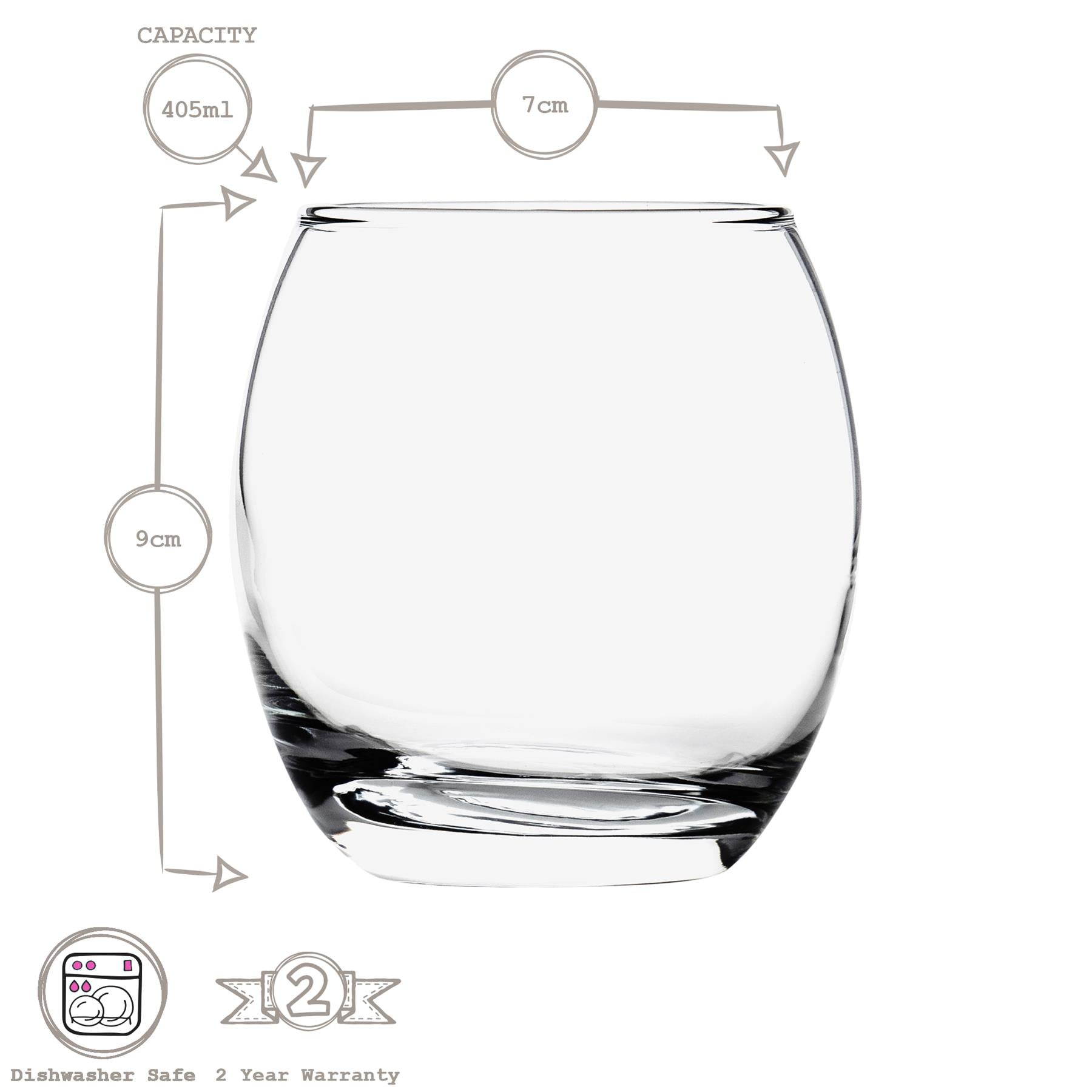 405ml Empire Tumbler Glass