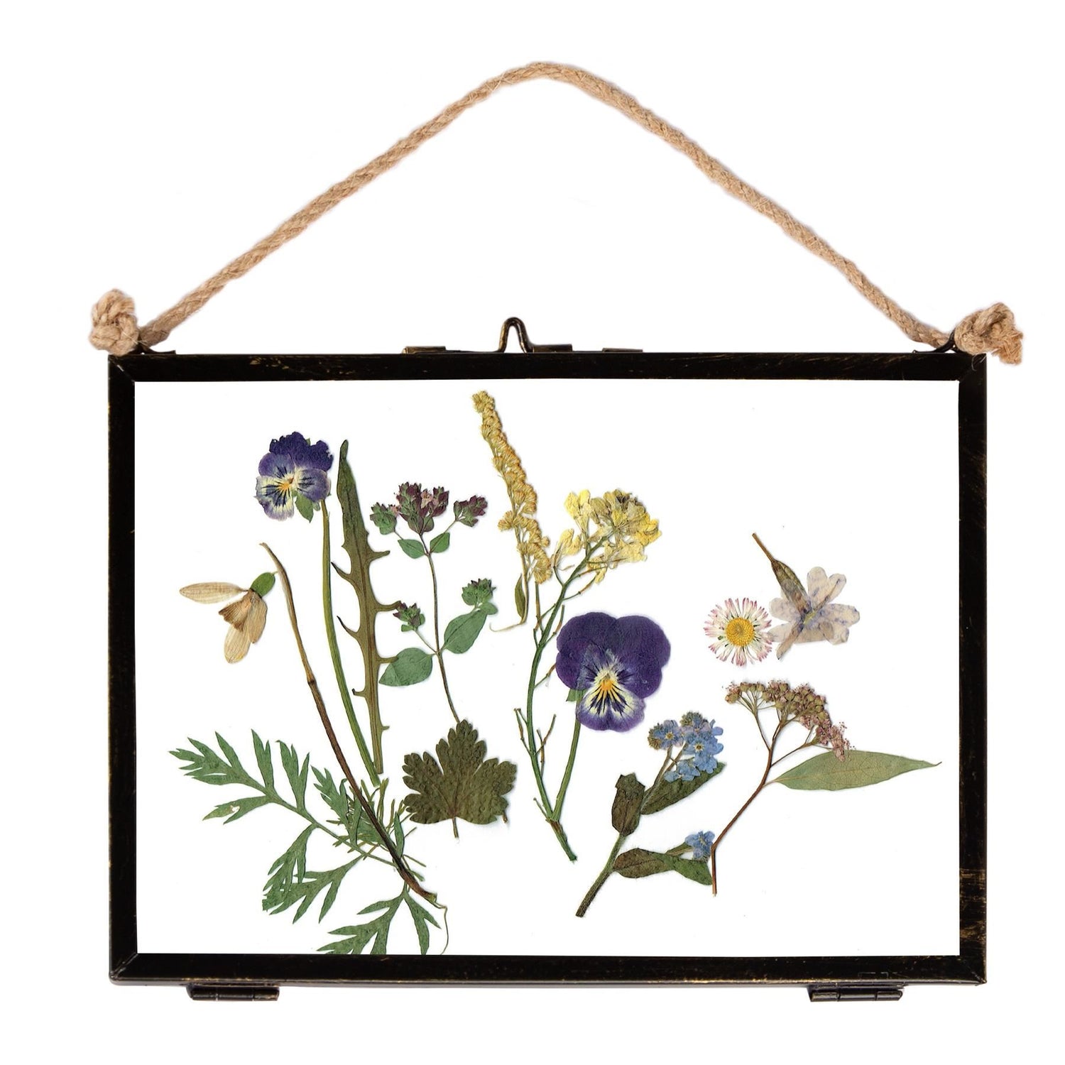 7&quot; x 5&quot; Glass Hanging Photo Frame - By Nicola Spring