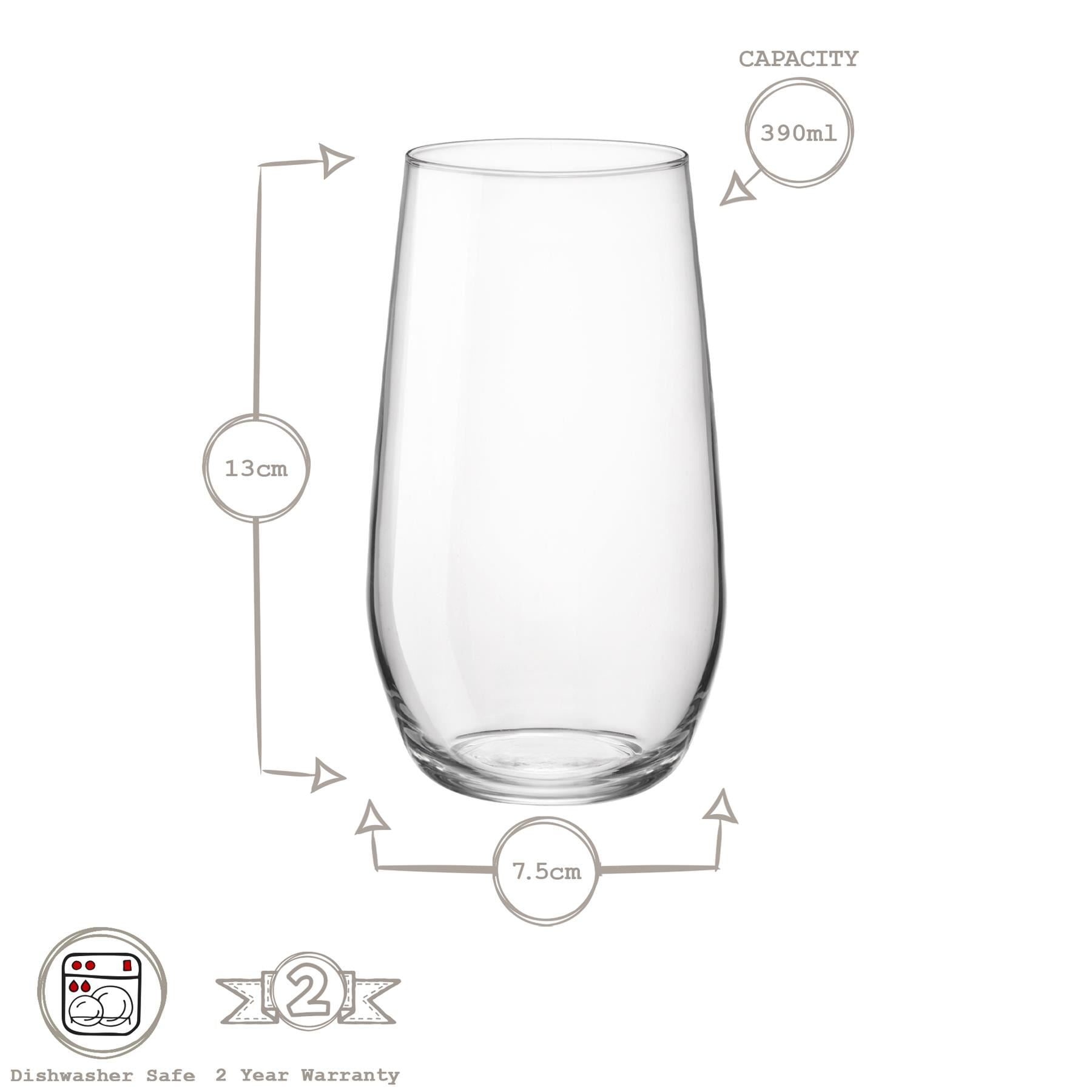 390ml Electra Highball Glass