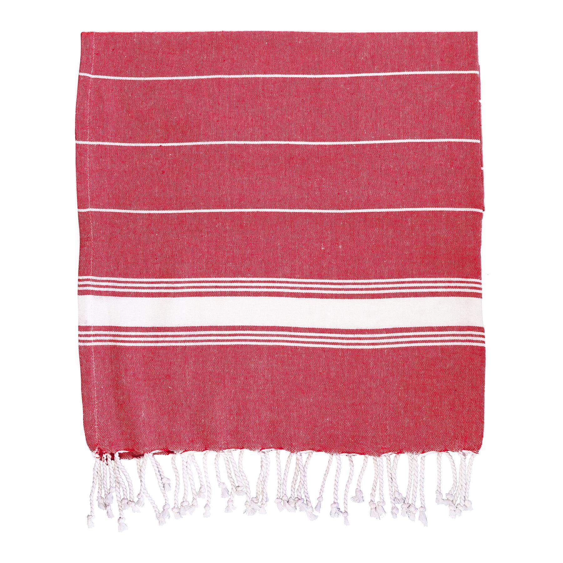 Turkish Beach Towel - Red