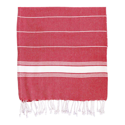 Turkish Beach Towel - Red