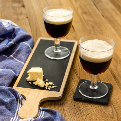 Bamboo Slate Serving Board