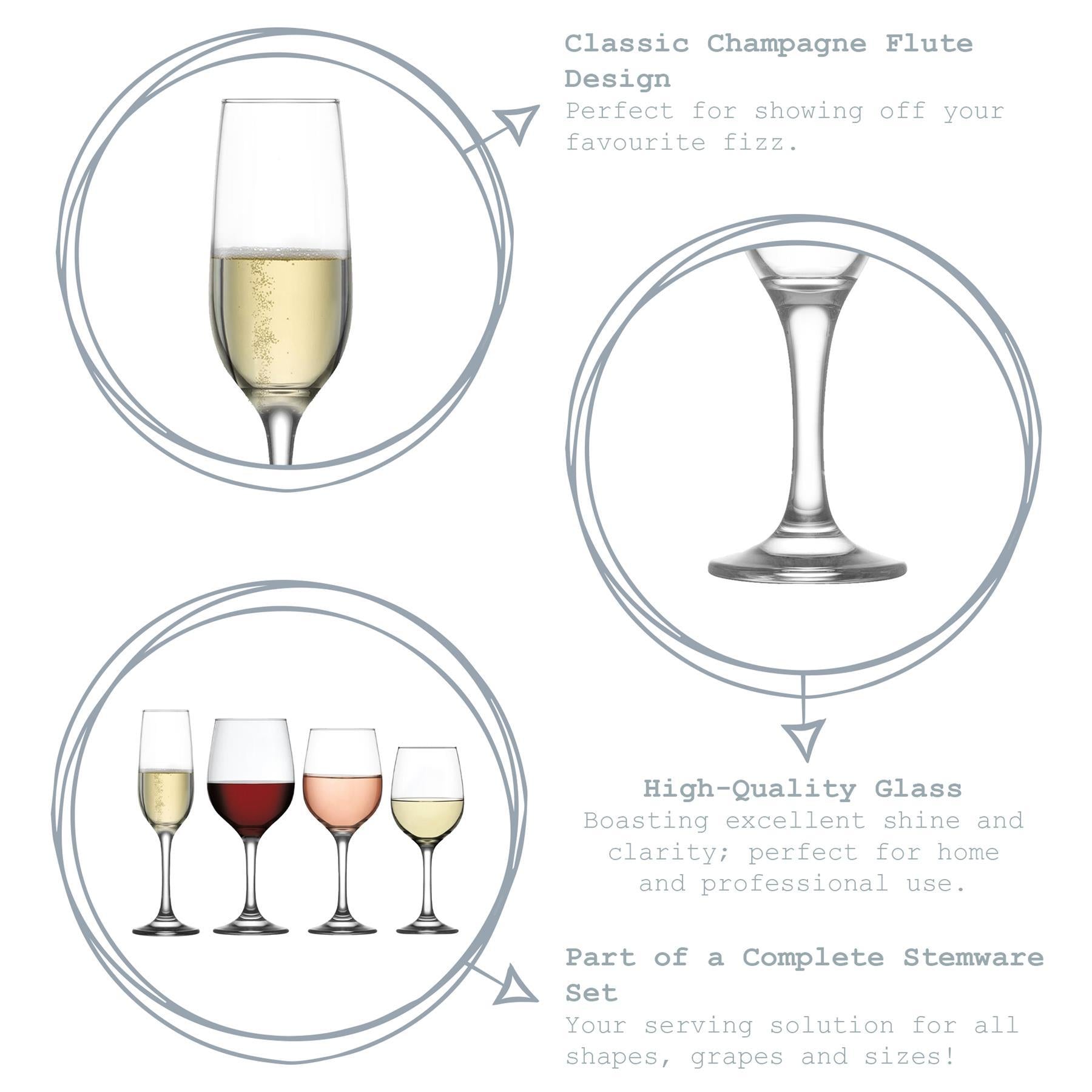 Fame Champagne Flute - 215ml