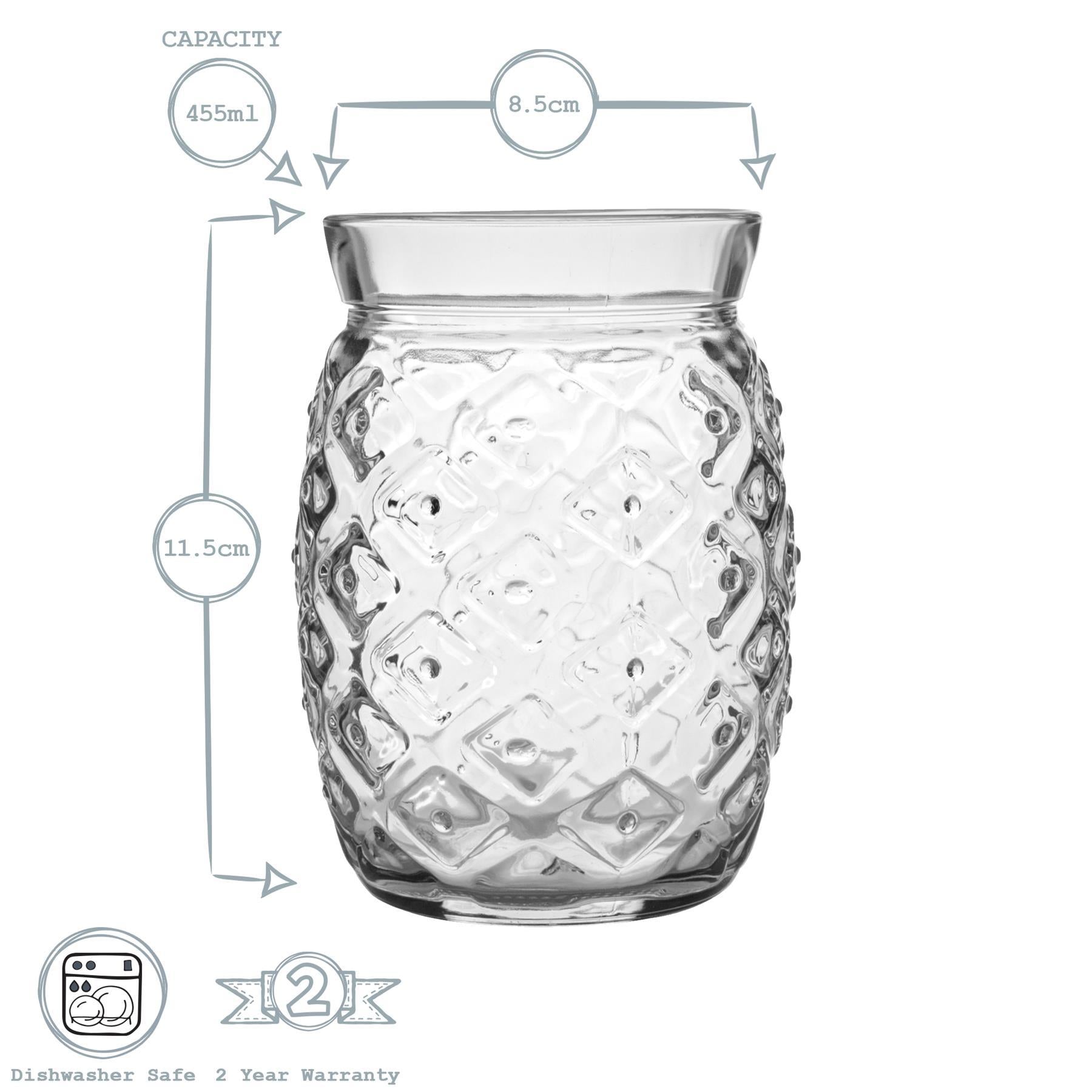 Sour Pineapple Cocktail Glass - 440ml