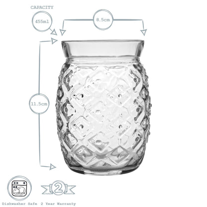 Sour Pineapple Cocktail Glass - 440ml