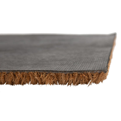 Coir Step Door Mat - 60 x 20cm - Hello