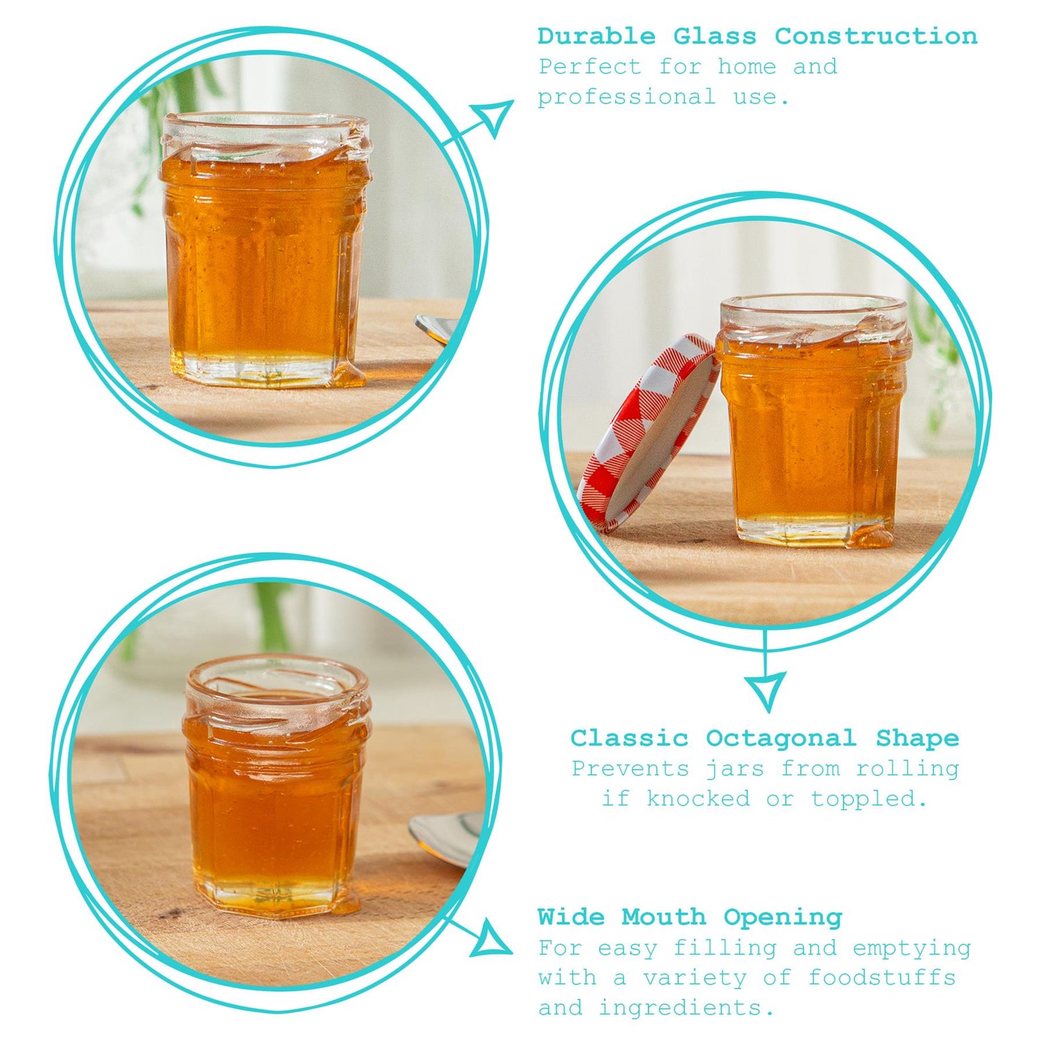 30ml Glass Jam Jar