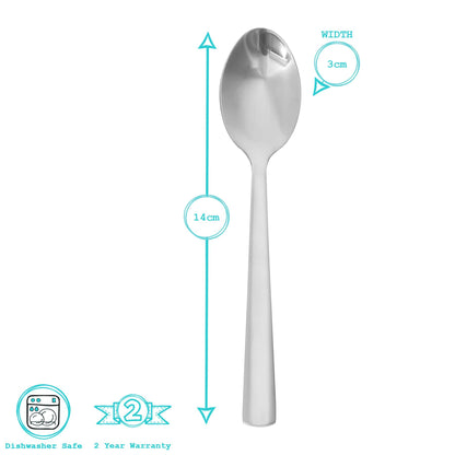 14cm Tondo Stainless Steel Teaspoon