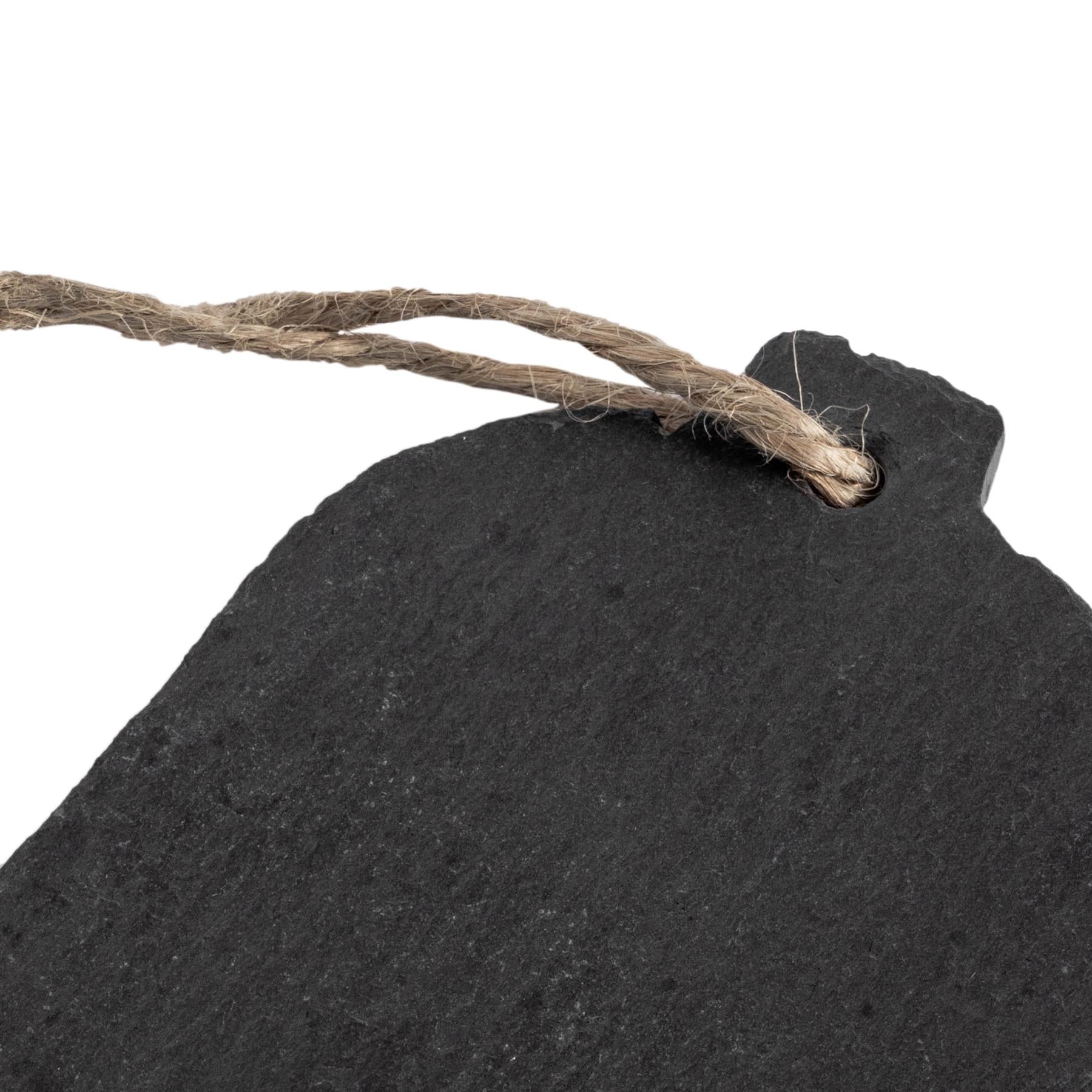 Slate Christmas Tree Decoration - Bell