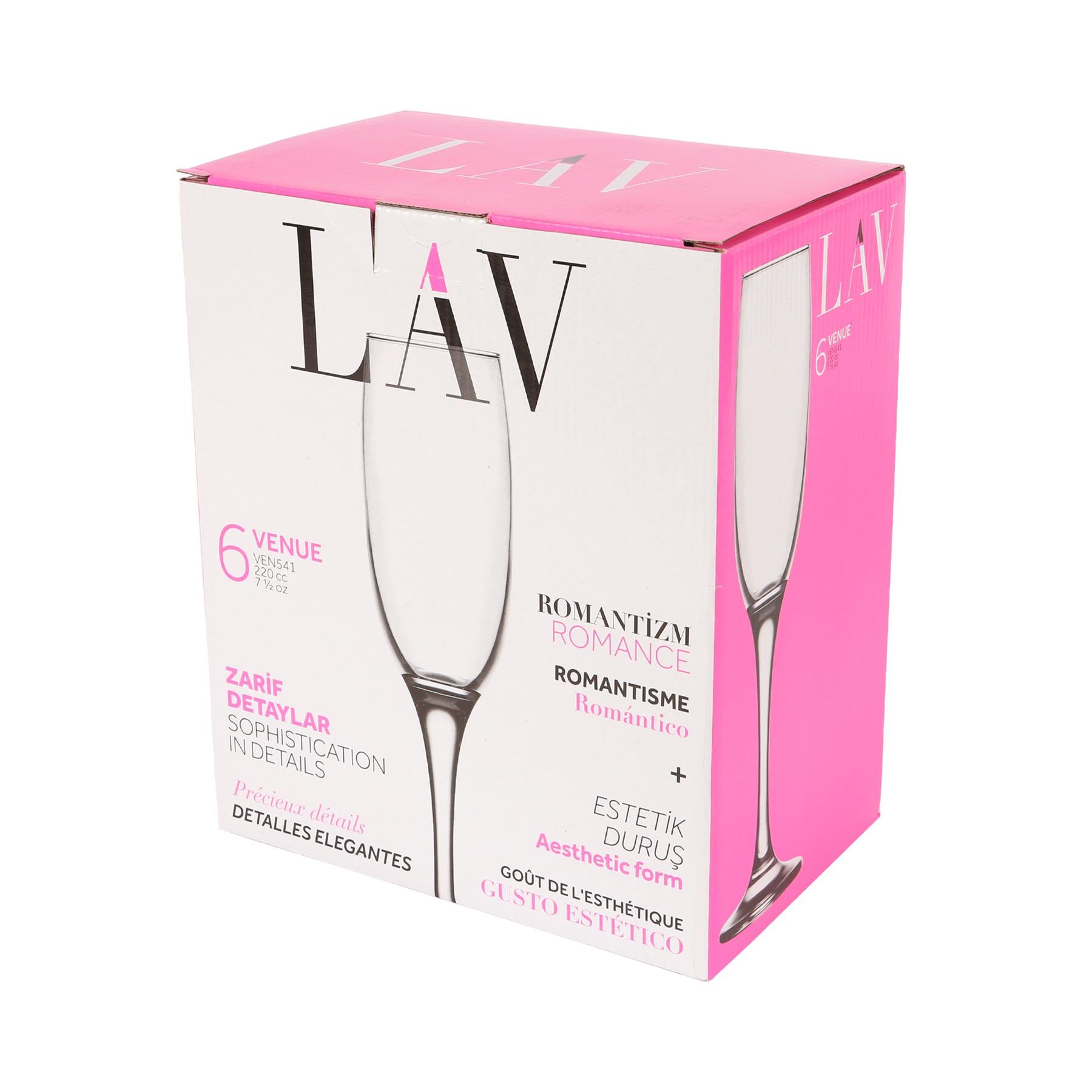 220ml Venue Glass Champagne Flute
