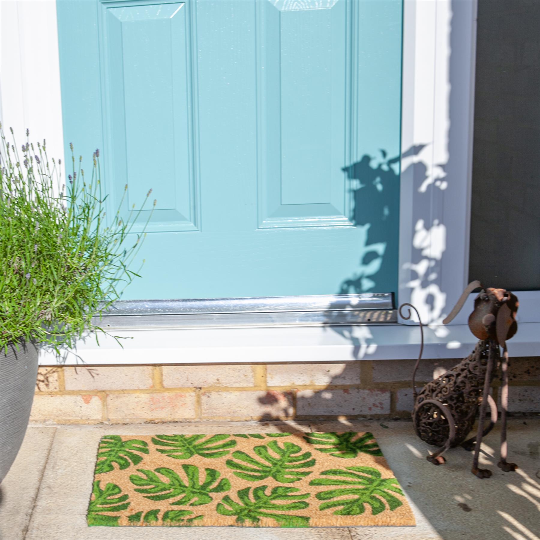Door Mat - 90 x 60 cm - Tropical Leaf