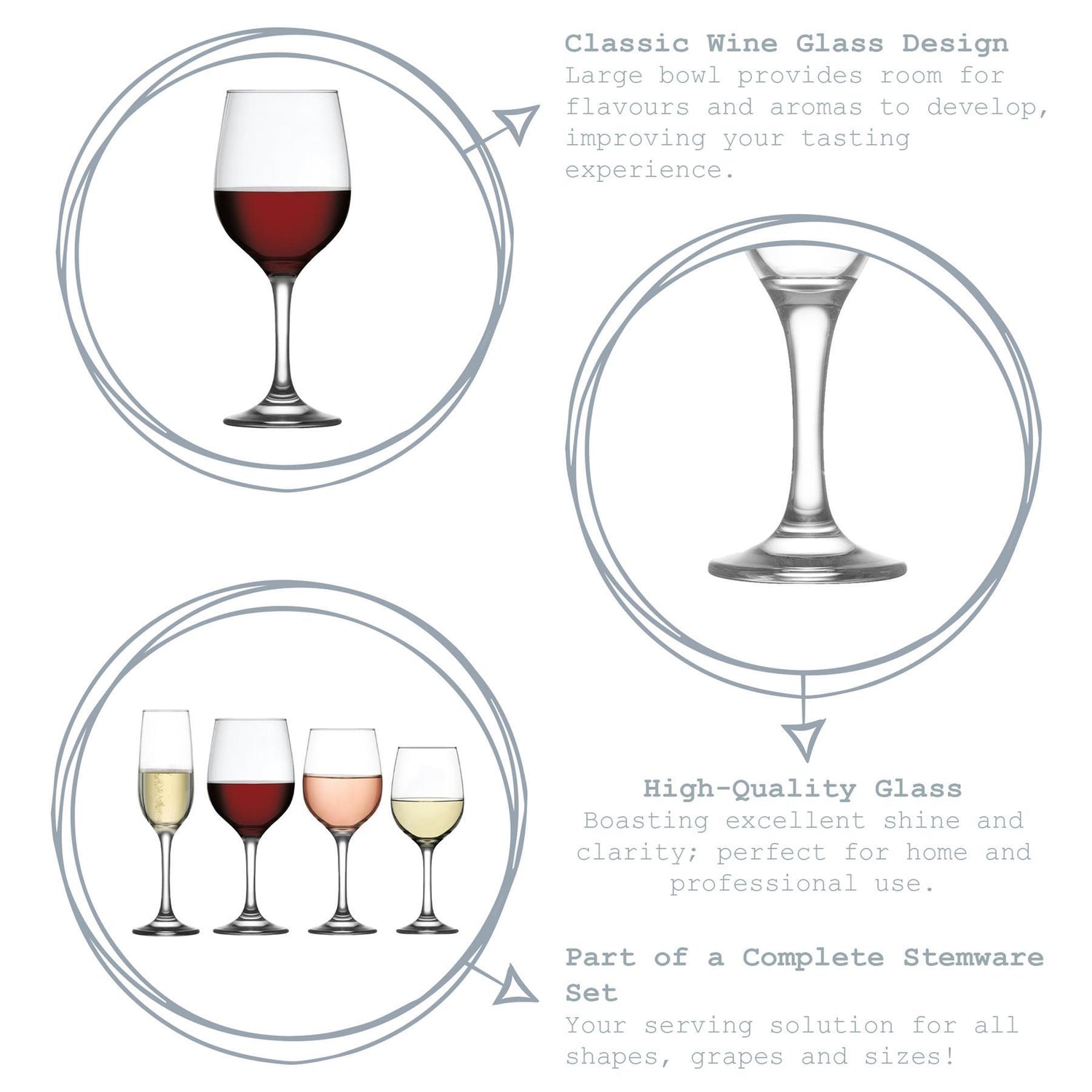 Fame White Wine Glass - 300ml